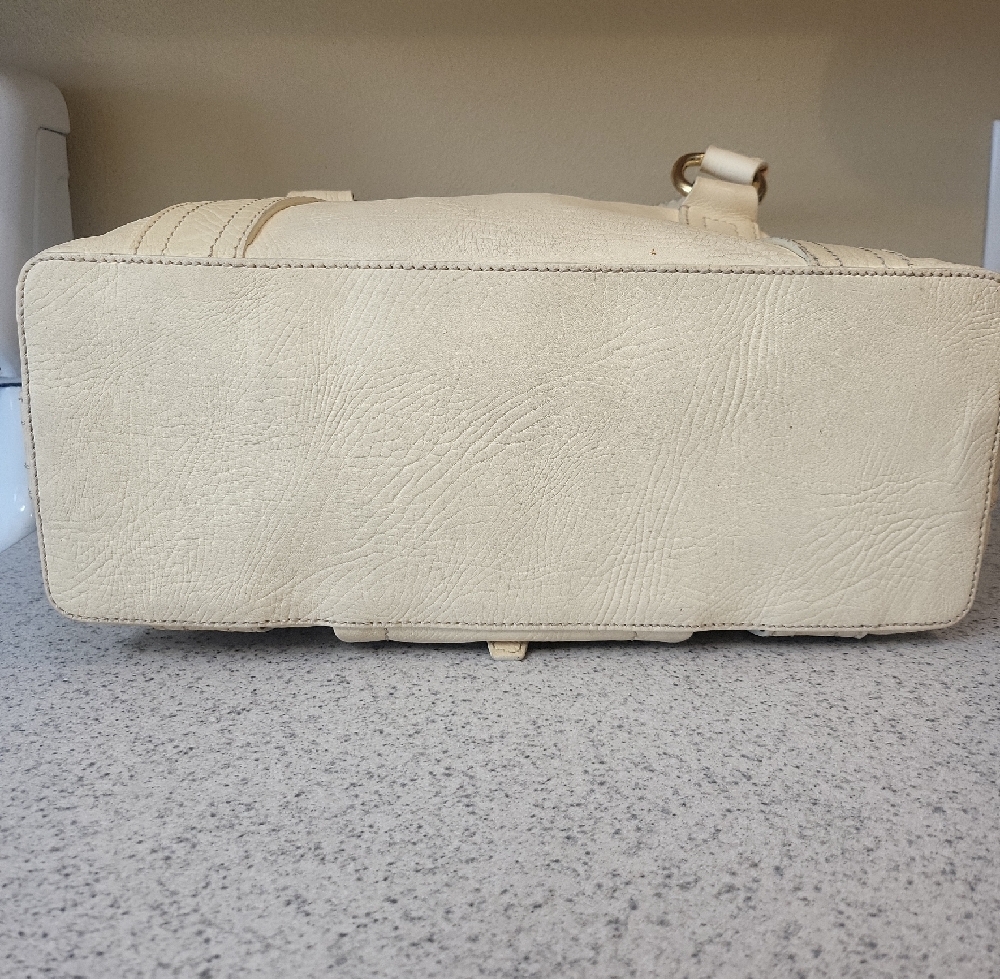 Celine GASO/36 Cream Manila Leather Bag/Tote With Dust Bag - Picture 3 of 11
